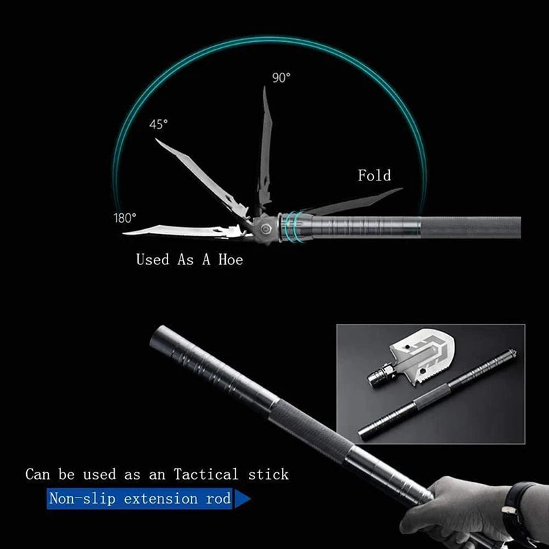 Outdoor Multi-purpose Shovel Garden Tools Folding Military Shovel