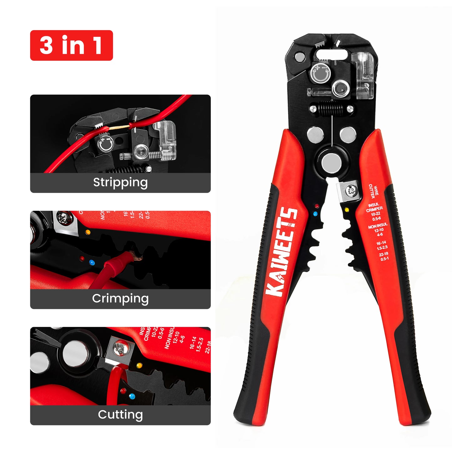 Wire Stripper Tools Set Multitool Pliers Automatic Stripping Cutter Cable Wire Crimping Electrician Repair Tools