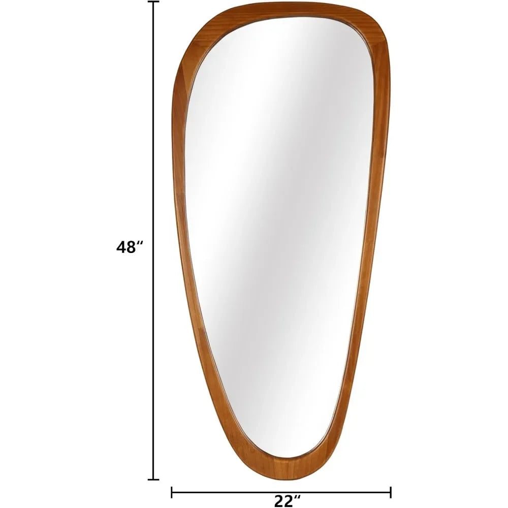 Irregular Mirror Full Length, Boho Wall Mirrors Decorative