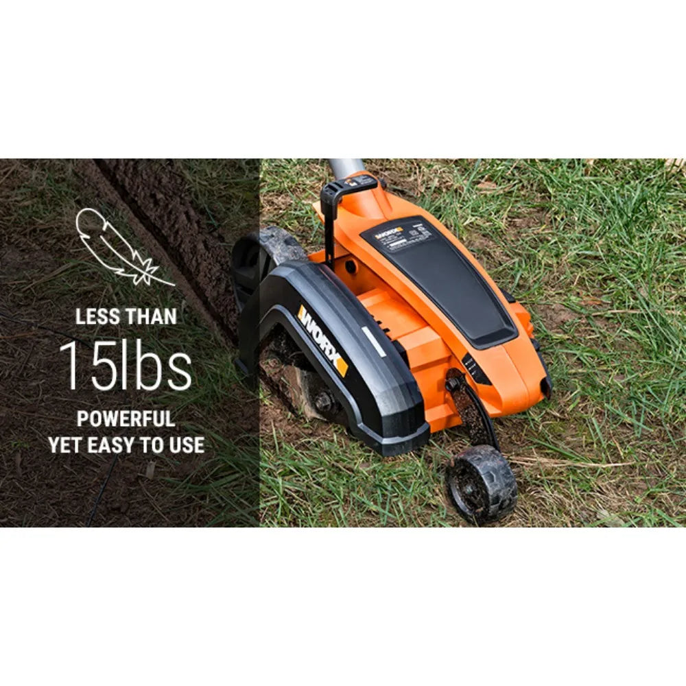 WORX Edger Lawn Tool, Electric Lawn Edger 12 Amp 7.5", Grass Edger & Trencher WG896