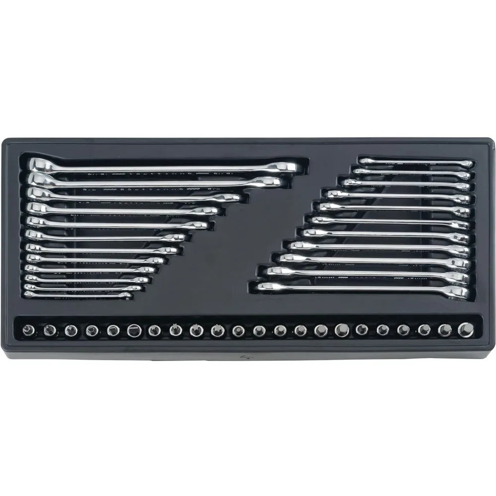 CRAFTSMAN Mechanic Tool Set, 1/4 in, 3/8 in, and 1/2 in Drive, Includes Ratchets, Sockets, Hex Keys and Wrenches, 308 Pieces