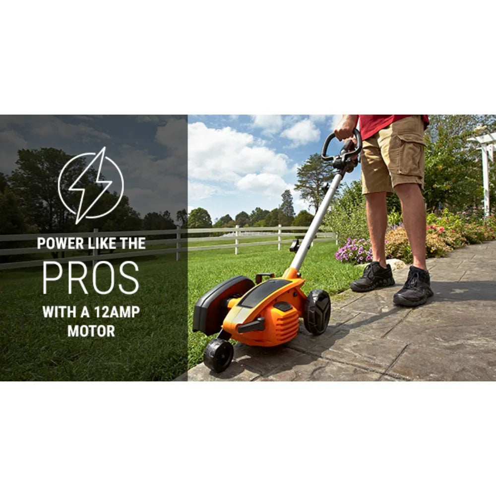 WORX Edger Lawn Tool, Electric Lawn Edger 12 Amp 7.5", Grass Edger & Trencher WG896
