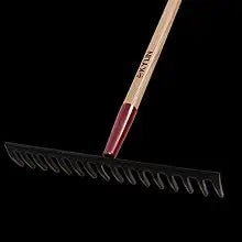 14-Gauge Garden Tools Shovels Spades Heavy Duty Shovel Rake Hoe Set
