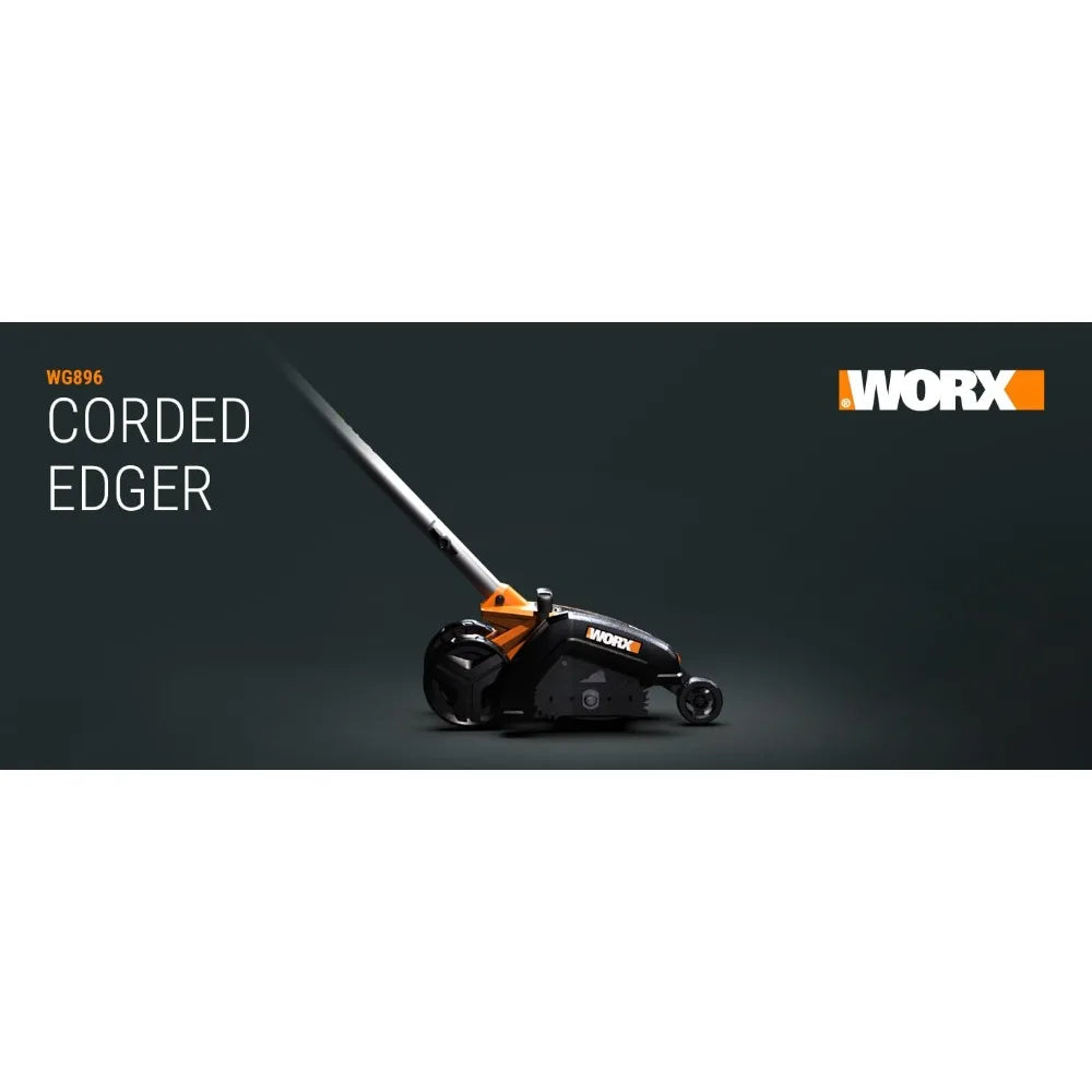 WORX Edger Lawn Tool, Electric Lawn Edger 12 Amp 7.5", Grass Edger & Trencher WG896