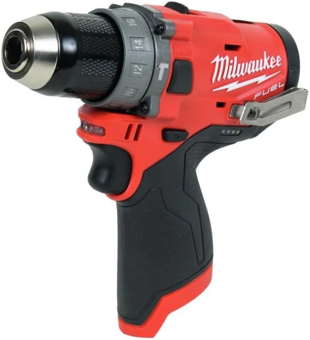 Milwaukee Electric Tools 2 Pc Kit- 1/2" Hammer Drill & 1/4" Impact Power Tools