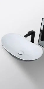 Washbasin Bathroom Washbasins Oval Sink Bowls for Bathroom Sink