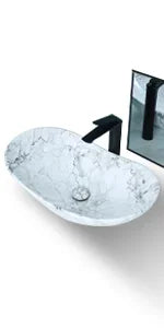 Washbasin Bathroom Washbasins Oval Sink Bowls for Bathroom Sink