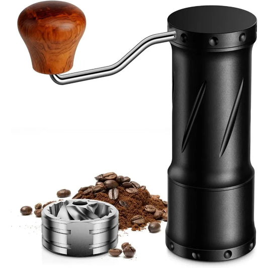 Hand Coffee Grinder With Ultra-granular Adjustment enhanced stability