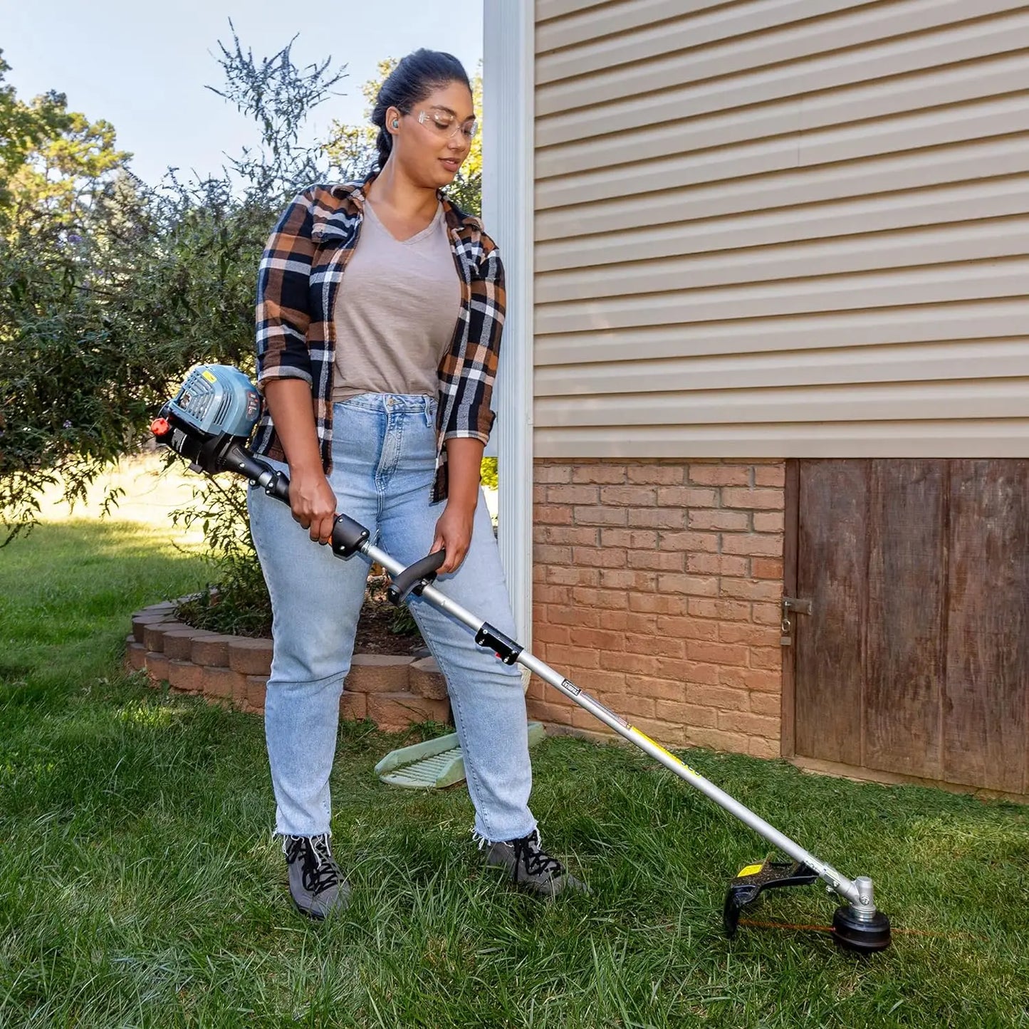 26.5 cc Full Crank Gas Weed Eater, String Trimmer