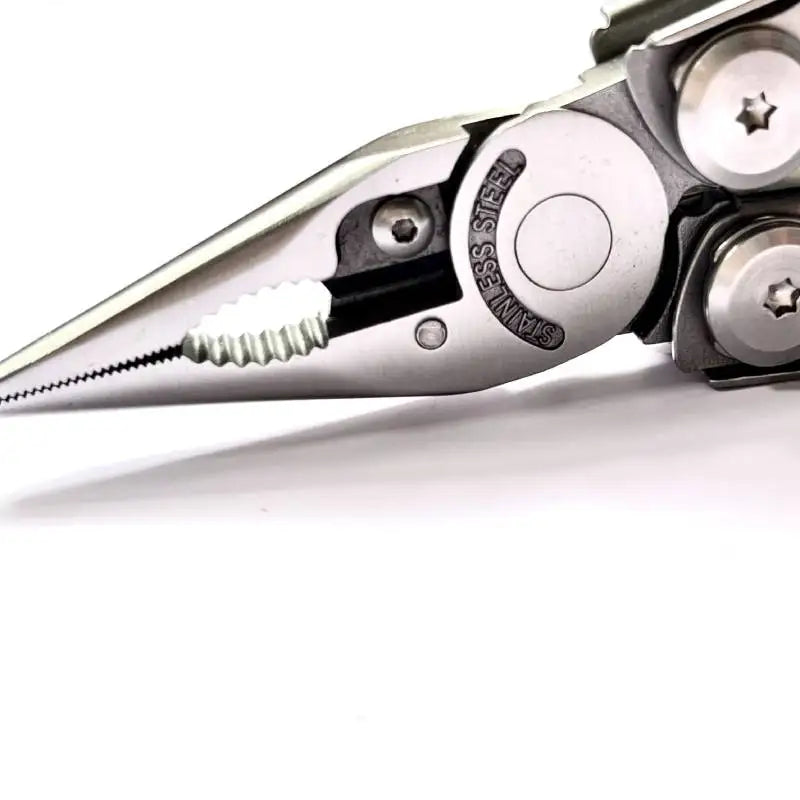 Extra Cutter Scissors Saw Clamp Multi Tools / Clip Pliers Folding Knife Multitools